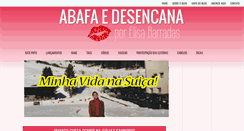 Desktop Screenshot of elisadoabafaedesencana.com